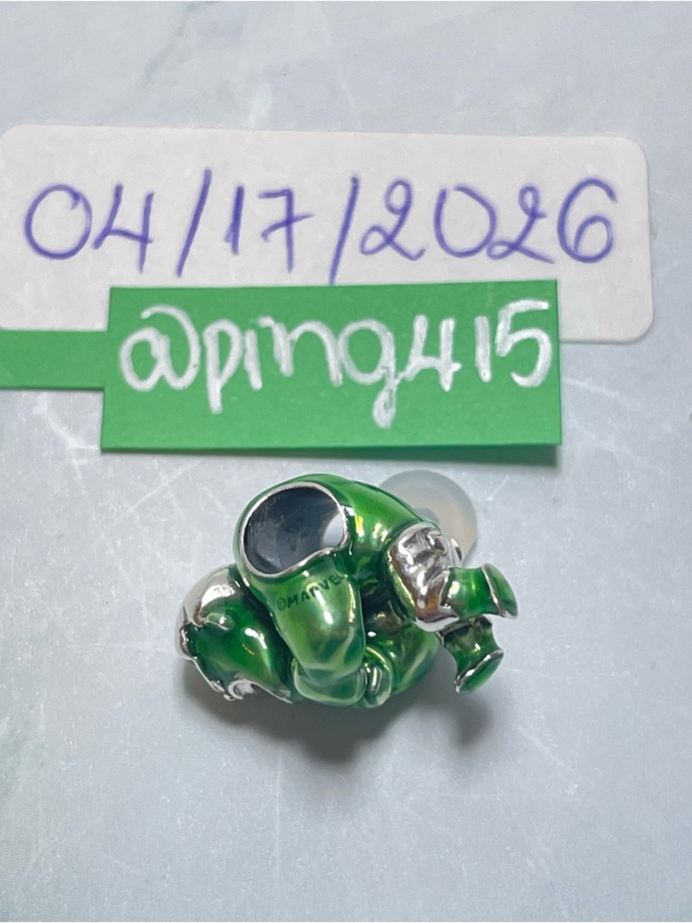 Pandora Marvel Hulk charm - Picture 8 of 14
